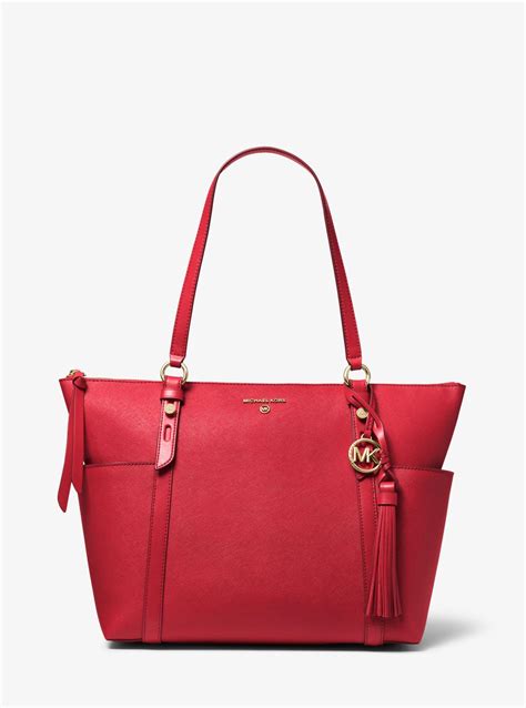 michael kors saffiano tote large|Michael Kors sullivan large.